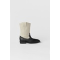 Zara KIDS/ LEATHER COWBOY BOOTS