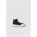 Zara KIDS/ QUILTED HIGH-TOP SNEAKERS