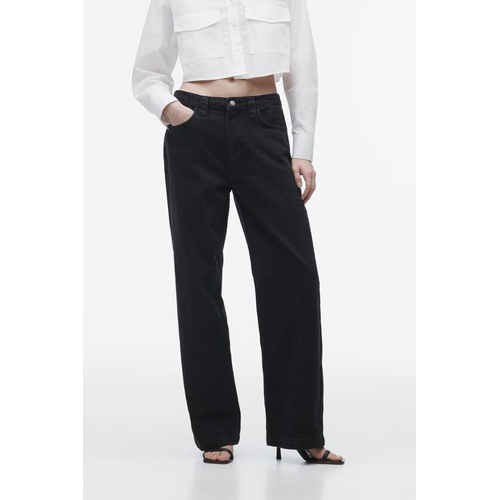 자라 Zara Z1975 LOW RISE STRAIGHT JEANS