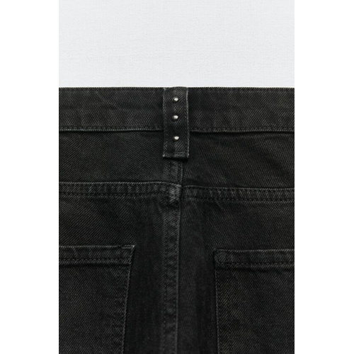 자라 Zara Z1975 LOW RISE STRAIGHT JEANS