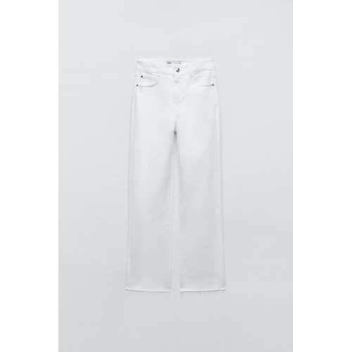 자라 Zara Z1975 HIGH RISE STRAIGHT JEANS