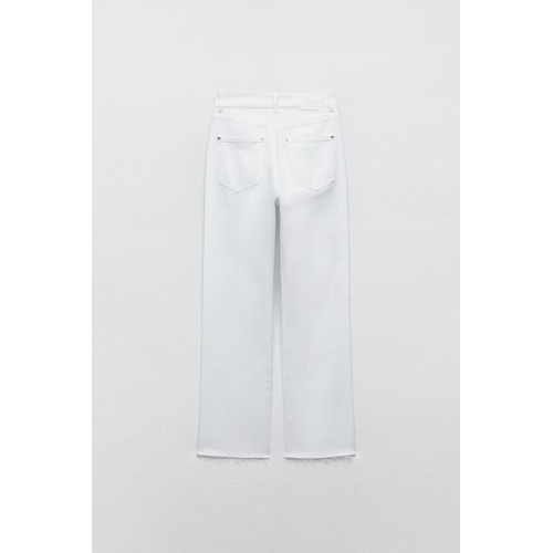 자라 Zara Z1975 HIGH RISE STRAIGHT JEANS