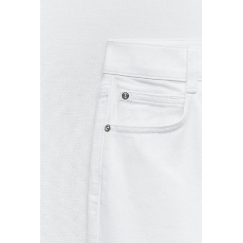 자라 Zara Z1975 HIGH RISE STRAIGHT JEANS