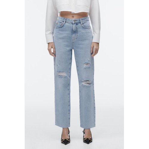 자라 Zara Z1975 STRAIGHT FIT JEANS