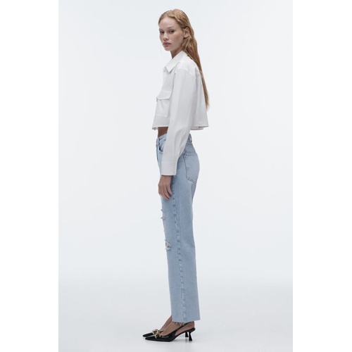 자라 Zara Z1975 STRAIGHT FIT JEANS