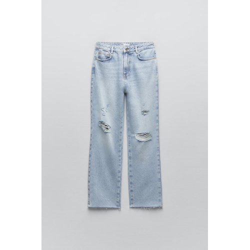 자라 Zara Z1975 STRAIGHT FIT JEANS