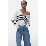 Zara Z1975 CROPPED WIDE LEG JEANS