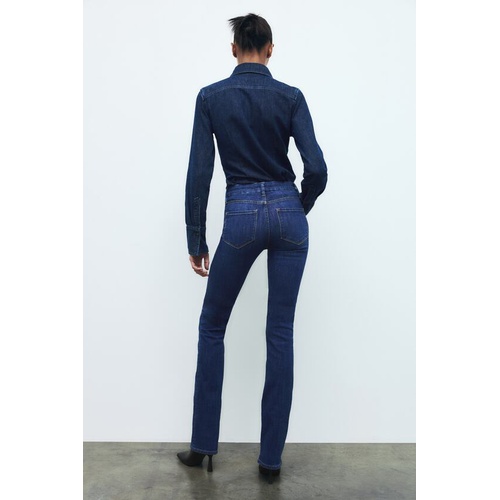 자라 Zara THE CONTOUR ZW BOOTCUT JEANS