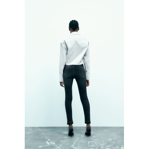 자라 Zara ZW THE MID WAIST SKINNY JEANS