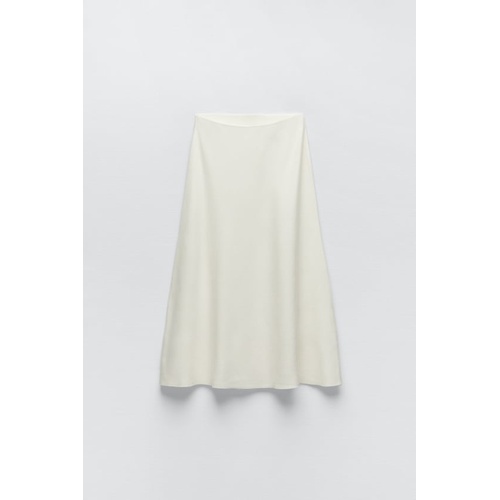 자라 Zara KNIT MIDI SKIRT