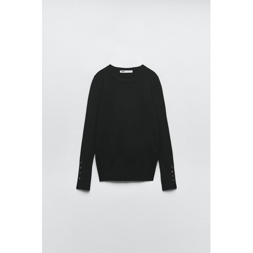 자라 Zara BASIC KNIT SWEATER