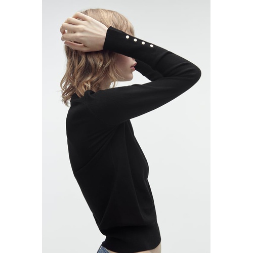 자라 Zara BASIC KNIT SWEATER