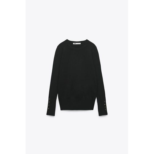 자라 Zara BASIC KNIT SWEATER