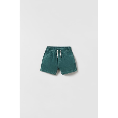 자라 Zara SUPER COMFORT DENIM SHORTS