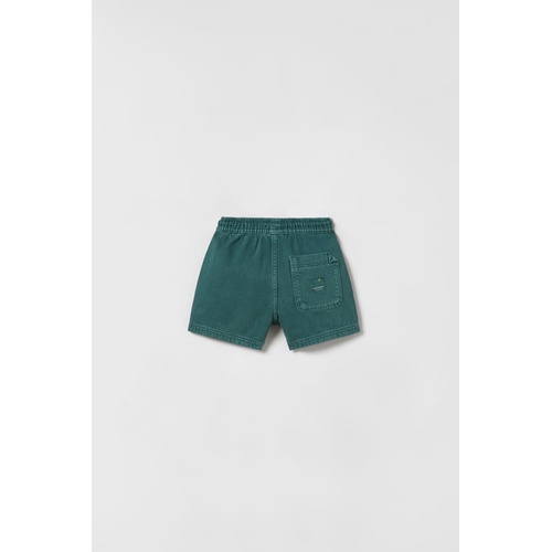 자라 Zara SUPER COMFORT DENIM SHORTS