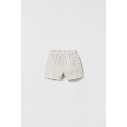 자라 Zara SUPER COMFORT DENIM SHORTS