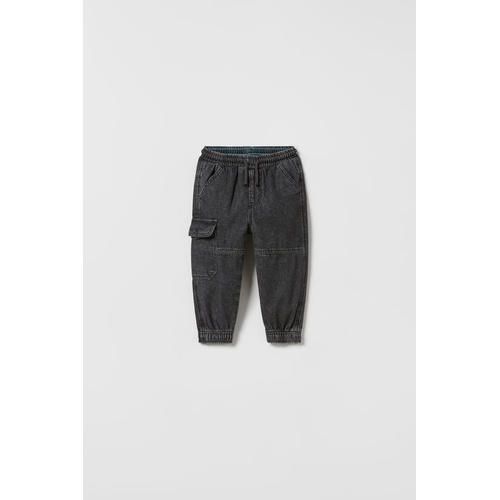 자라 Zara JOGGER CARGO JEANS