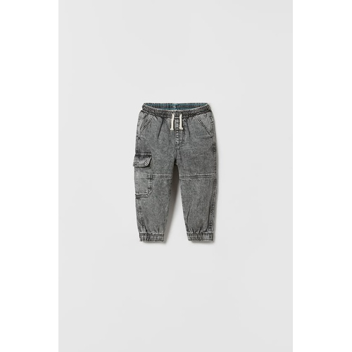 자라 Zara JOGGER CARGO JEANS