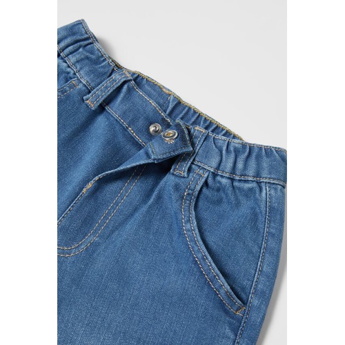 자라 Zara RELAXED FIT COMFY JEANS