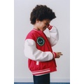 Zara CONTRASTING PATCHES VARSITY BOMBER