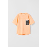 Zara NEON ATHLETIC T-SHIRT