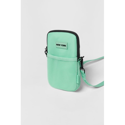 자라 Zara KIDS/ NEON CELL PHONE BAG