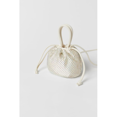 자라 Zara KIDS/ RHINESTONE CROSSBODY BAG