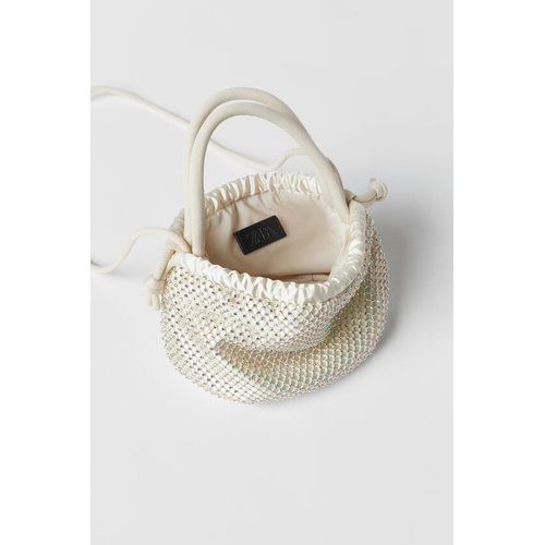 자라 Zara KIDS/ RHINESTONE CROSSBODY BAG