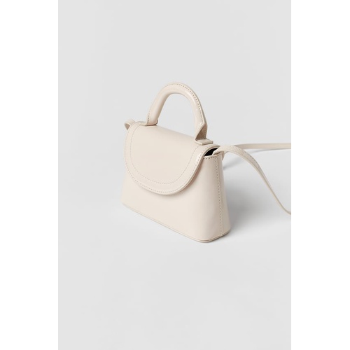 자라 Zara KIDS/ FAUX PATENT LEATHER CROSSBODY BAG