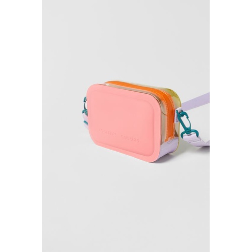 자라 Zara KIDS/ MULTI-COLOR VINYL CROSSBODY BAG