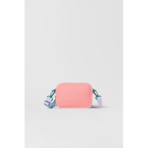 자라 Zara KIDS/ MULTI-COLOR VINYL CROSSBODY BAG