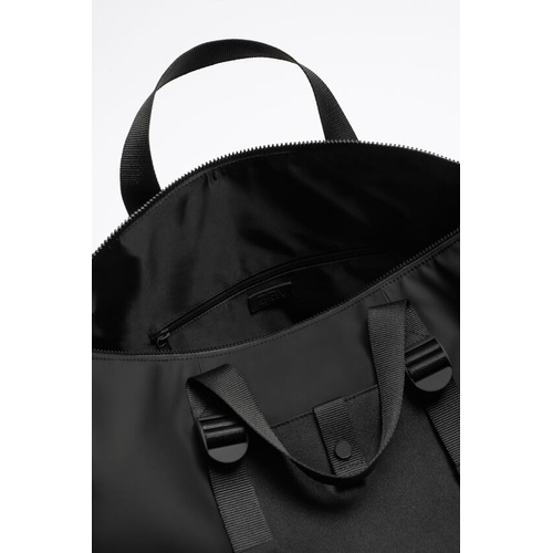 자라 Zara RUBBERIZED DUFFLE BAG