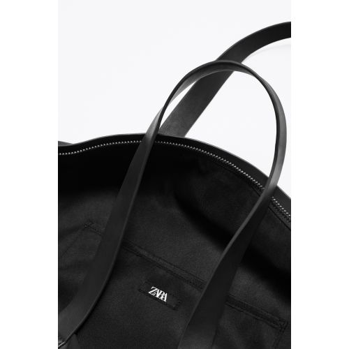 자라 Zara SOFT BOWLING BAG