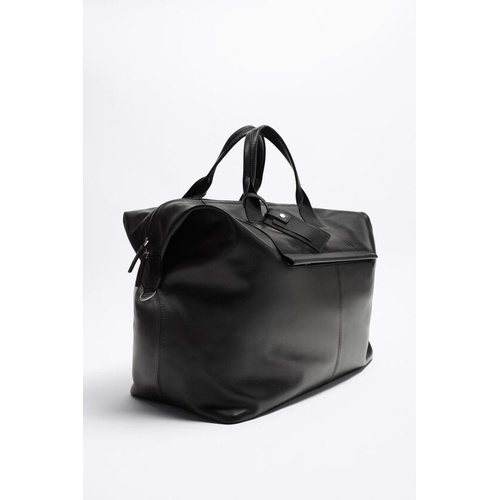 자라 Zara LEATHER DUFFEL