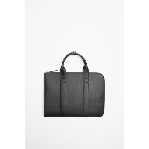 자라 Zara SLIM MONOCHROME BRIEFCASE