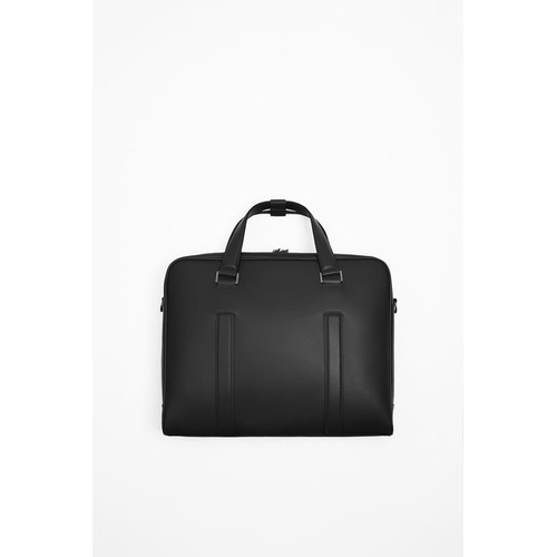 자라 Zara MONOCHROME BRIEFCASE