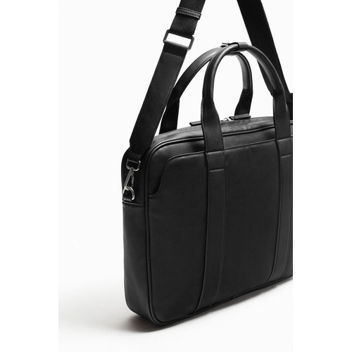 자라 Zara MONOCHROME BRIEFCASE