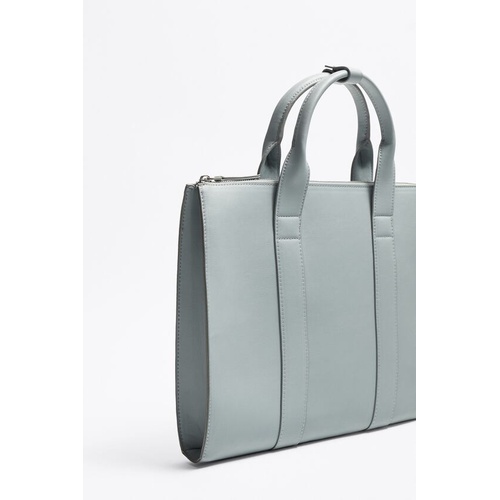 자라 Zara SLIM MONOCHROME BRIEFCASE