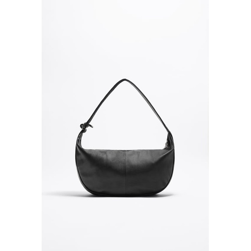 자라 Zara LEATHER SHOULDER BAG LIMITED EDITION