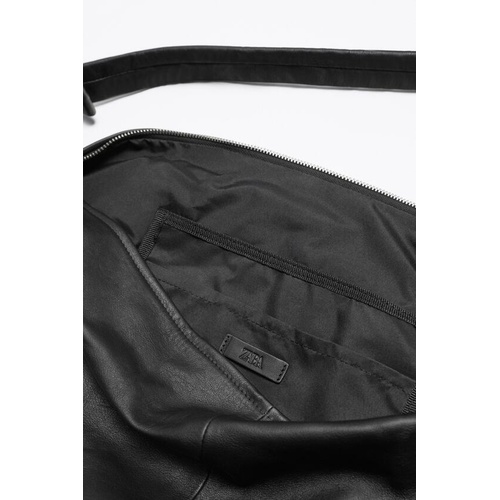 자라 Zara LEATHER SHOULDER BAG LIMITED EDITION