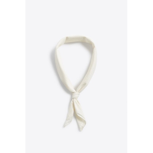 자라 Zara WASHED BANDANA