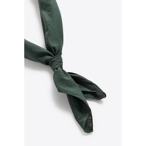 자라 Zara WASHED BANDANA