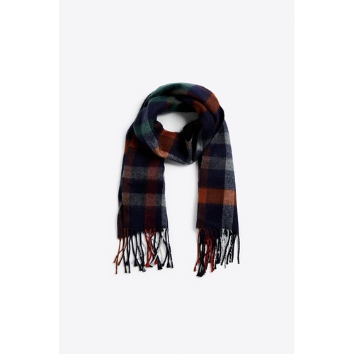 자라 Zara PLAID DRESS SCARF