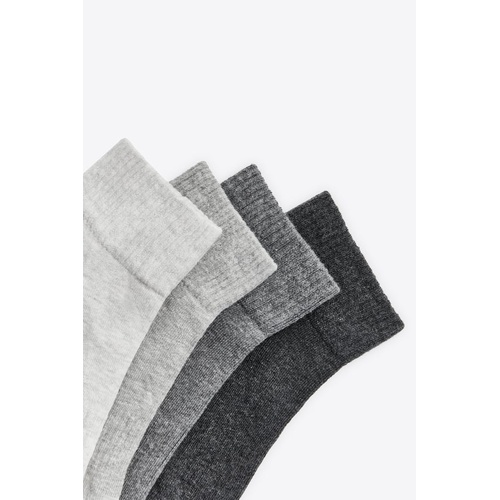 자라 Zara 4-PACK OF SHORT SOCKS