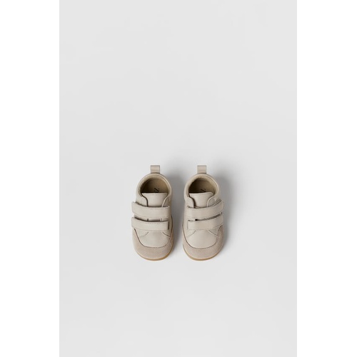 자라 Zara MINI/ LEATHER SNEAKERS