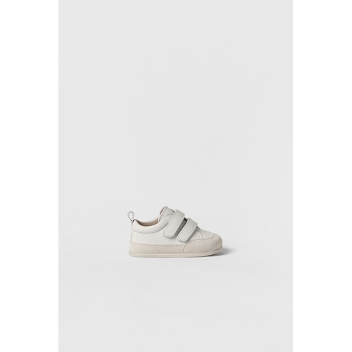 자라 Zara MINI/ LEATHER SNEAKERS