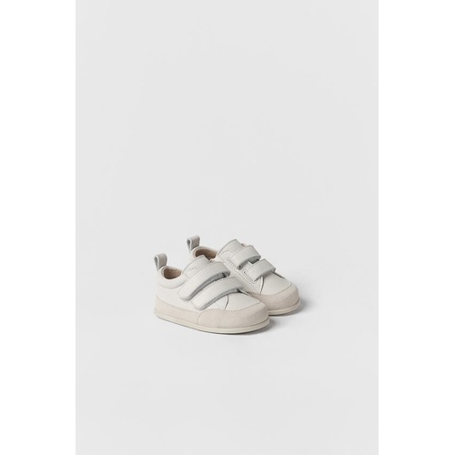 자라 Zara MINI/ LEATHER SNEAKERS