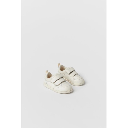 자라 Zara MINI/ LEATHER SNEAKERS