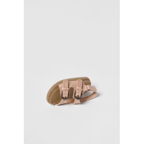 자라 Zara BABY/ BUCKLED LEATHER SANDALS