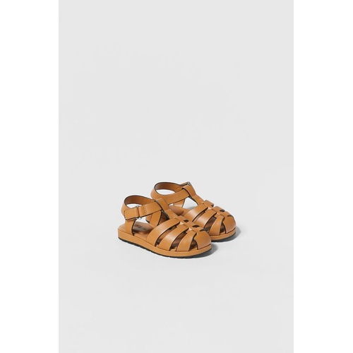 자라 Zara BABY/ CHUNKY SOLE FISHERMAN SANDALS